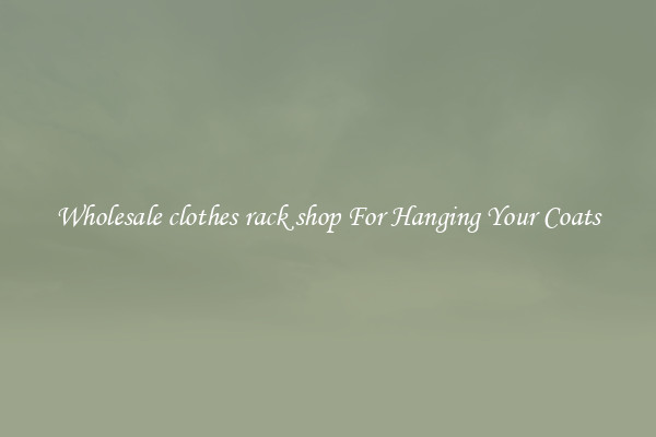 Wholesale clothes rack shop For Hanging Your Coats