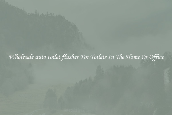 Wholesale auto toilet flusher For Toilets In The Home Or Office