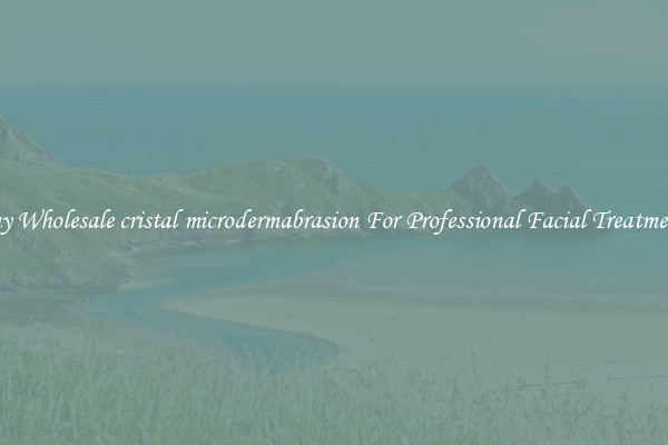 Buy Wholesale cristal microdermabrasion For Professional Facial Treatments